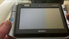 Sony Vaio VGN-UX280P Overview: Part 1