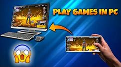 How to play Free Fire in PC with only PHONE | No Emulator Needed