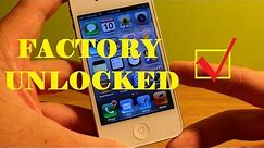 How To Tell If iPhone is Factory Unlocked 3G/3GS/4/4S/5