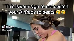 Not speaking of the Brand Beats just these beats in general. From my personal experience headsets are a no go for me 🥲 #gymtok #fyp #relatable #tips #advice #parati #gym #triceps #gymhumor @apple