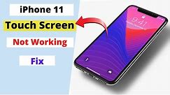 Fix iPhone 11 not responding to Touch!Touch screen not working on iPhone 11.