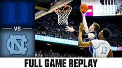 Duke vs. North Carolina Full Game Replay | 2022-23 ACC Men’s Basketball