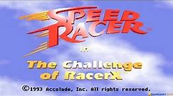 Speed Racer: The Challenge of Racer X gameplay (PC Game, 1992)