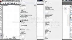 AutoCAD: Barre de menus et barres d'outils disparues