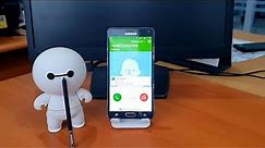 Samsung Galaxy Note 4 incoming Call with Spen
