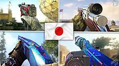 Using EVERY Japanese Gun in Call of Duty