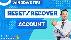 How to Reset and Recover Your Microsoft Account Password