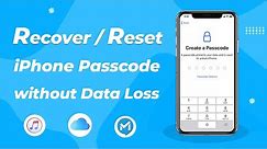 3 Steps to Recover/Reset iPhone Passcode without Losing Data - 2024 Solution- iOS 17 Supported
