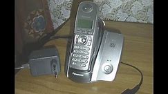 Funktionsprüfung -Panasonic KX-TCD220GS schnurloses Telefon,wireless phone