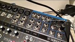 Setup untuk penampilan Live Musik | Mixer Yamaha MG12XU