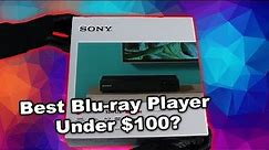 Best Blu-ray Player Under $100? | Sony BDP-BX370 | Unboxing, Testing & Review