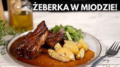 ŻEBERKA w MIODZIE - mój weekendowy obiad! | Pascal Brodncki