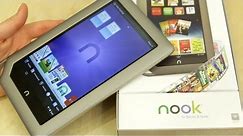 New B&N Nook Tablet: Unboxing, Tour & Demo