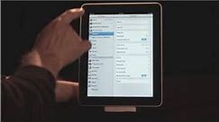 Apple iPad : General Setup for the iPad