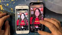 Comparison iPhone 13 Pro vs iPhone 6s