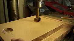 Drilling a Large Hole in Plexiglass