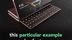 Wacky Samsung design details a dual-folding phone with sliding keyboard