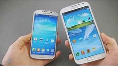 Samsung Galaxy S4 vs Samsung Galaxy Note II