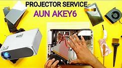 How to clean a projector | AUN AKEY 6 Projector Cleaning Process in Detail