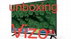 Vizio D-Series 55" LED Smart TV unboxing