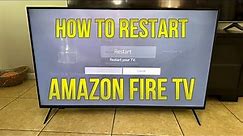 How to Restart an Amazon Fire TV (Insignia, Toshiba, Hisense, Pioneer, Omni)