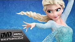 Frozen (2013, 14) DvD Menu Walkthrough