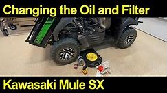 Kawasaki Mule SX ● How to Change Engine Oil and Filter