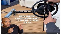 How to install Channel Master Omni+ Outdoor TV Antenna.