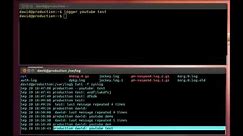 LINUX Logger command