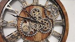 The Gears Clock moving gears 24 inch