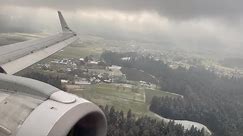Landing in Ljubljana | Air France Hop | Embraer E190