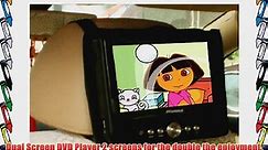 Sylvania SDVD8737 7-Inch Dual Screen Portable DVD Player - video Dailymotion