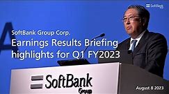 Highlight Video: SoftBank Group Corp. Earnings Results Briefing for Q1 FY2023