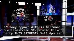 JOEY EPPARD with CHRIS GARTMANN Live Concert from the new 3TV Studio 03-20-21