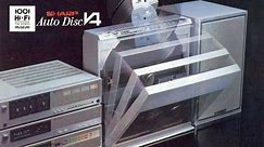 SHARP AutoDisc V4 (1982) - Japan TV ad.