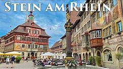 Stein am Rhein 4K - The Most Beautiful Small Town in Switzerland - Walking Tour, Travel Vlog