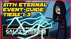 Sith Eternal Emperor Event Guide - Tiers 1-3! Star Wars Galaxy of Heroes