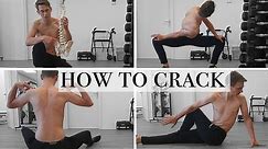 How To Crack Your Own Upper And Lower Back ★ DIY Instructions ★ Improve Posture, Feel Better!