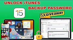 Remove/Unlock iTunes Backup Password |Forgot iPhone Backup Password | PassFab iPhone Backup Unlocker