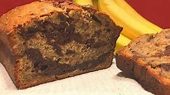 Marbled Chocolate Pecan Banana Bread Recipe 🍌🍫🍞 - Episode 15