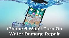 iPhone 6 Won't Turn On - Water Damage Repair