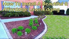 How to Install A Beautiful & Affordable Paving Stone Edging