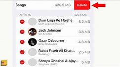 How to Remove Music From iPhone (All Songs Delete At Once)