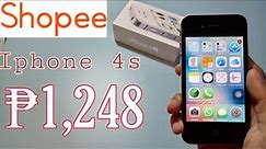 iPHONE 4s Worth it ba? - Unboxing || SHOPEE