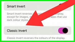 How to Invert Colors on iPhone (How to Change Inverted Colours on iOS Devices)