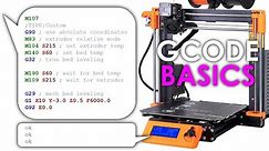 Learn G-Code for 3D Printing