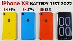 iPhone XR Battery Life DRAIN Test in 2022 | XR Baؔttery Test After iOS 15.6 | Worth Buying in 2022?