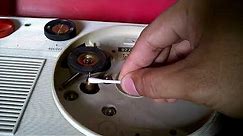 How to clean the idler wheel of your turntable