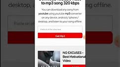 How to convert and download youtube to mp3 on android and iphone for free