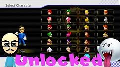 Mario Kart Wii - How To Unlock All Characters